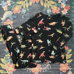 Gap Boys Organic Cotton Dinosaur Pajamas Set, Size 8